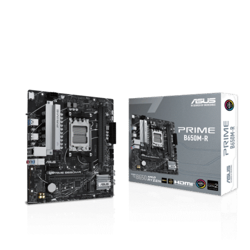 ASUS PRIME B650M-R micro-ATX Motherboard AMD B650 Chipset DDR5 PCIe 4.0 - PRIME B650M-R