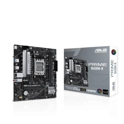 ASUS PRIME B650M-R micro-ATX Motherboard AMD B650 Chipset DDR5 PCIe 4.0 - PRIME B650M-R