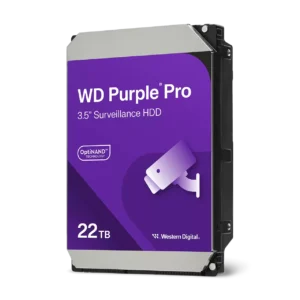 Western Digital WD Purple Pro Smart Video Hard Drive 22TB SATA 7200 RPM CMR - WD221PURP