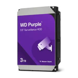 Western Digital WD Purple Surveillance Hard Drive 3TB SATA 5400 RPM CMR - WD33PURZ