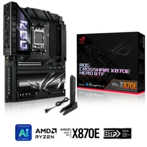 0199291227101_700x Asus ROG Crosshair X870E Hero BTF ATX Motherboard AMD X870E Chipset DDR5 PCIe 5.0 WiFi 7 USB4 - ROG CROSSHAIR X870E HERO BTF