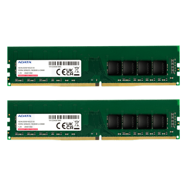 ADATA Premier DDR4 3200 U-DIMM 8GB Memory Module - AD-AD4U32008G22-SGN