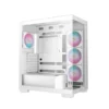 Deepcool CG580 4F Black | White Mid-Tower Case with 4 ARGB Fans - Panoramic Glass Design - R-CG580-BKADA4-G-1 / R-CG580-WHADA4-G-1