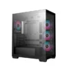 Deepcool CG580 4F Black | White Mid-Tower Case with 4 ARGB Fans - Panoramic Glass Design - R-CG580-BKADA4-G-1 / R-CG580-WHADA4-G-1