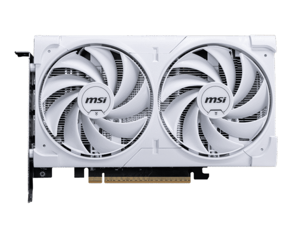 1 MSI GeForce RTX 5060 VENTUS 2X OC WHITE 8GB GDDR7 Graphics Card NVIDIA Blackwell PCIe 5.0 - RTX 5060 8G VENTUS 2X OC WHITE
