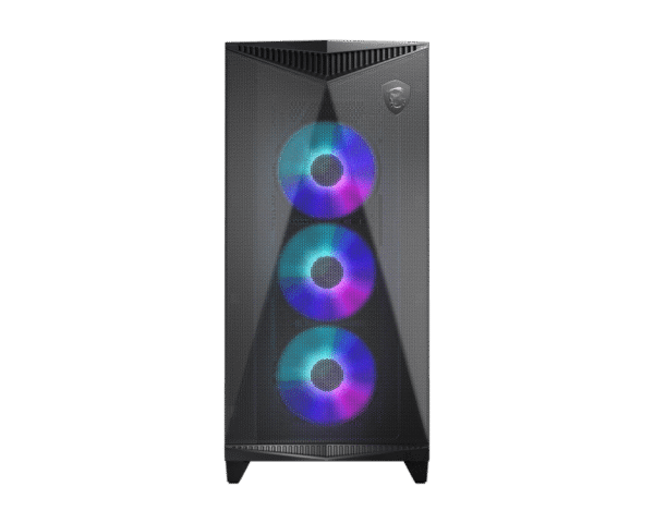 1 MSI MPG GUNGNIR 300R AIRFLOW Mid-Tower Gaming Case E-ATX ATX Tempered Glass ARGB - MPG GUNGNIR 300R AIRFLOW