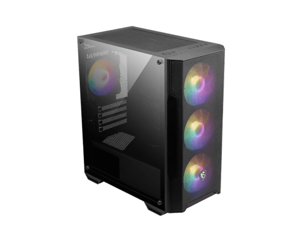 MSI MAG FORGE M100A Micro-ATX Gaming Case Micro-ATX Mini-ITX RGB - MAG FORGE M100A