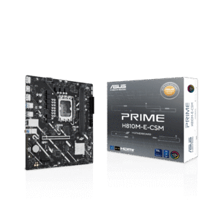 ASUS PRIME H810M-E-CSM Micro ATX Motherboard Intel H810 DDR5 PCIe 4.0 - PRIME H810M-E-CSM