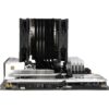 Scythe Mugen 6 Dual Fan Black Edition Air Cooler 6 Heat Pipes 2000 RPM Intel LGA 1851 AMD AM5 - SCMG-6000DBE