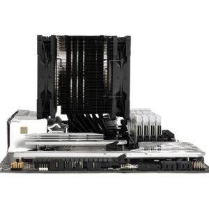 1 Scythe Mugen 6 Dual Fan Black Edition Air Cooler 6 Heat Pipes 2000 RPM Intel LGA 1851 AMD AM5 - SCMG-6000DBE