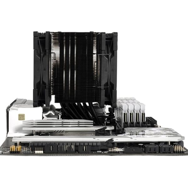 Scythe Mugen 6 Dual Fan Black Edition Air Cooler 6 Heat Pipes 2000 RPM Intel LGA 1851 AMD AM5 - SCMG-6000DBE