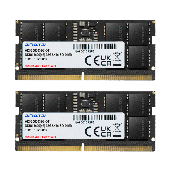 ADATA Premier DDR5 5600 SO-DIMM 32GB Memory Module - AD-AD5S560032G-S