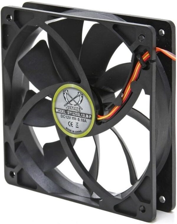 Scythe Slip Stream 12cm PWM Fan 120mm 1300 RPM 68.54 CFM - SY1225SL12LM-P