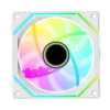 1 Ocypus GAMMA F12 UNI ARGB Reverse Blade Chassis Fan 120mm 53 CFM 1.65mm H2O White 3 in 1 - GAMMA-F12-WH3AM01U-GL