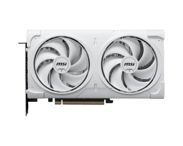 MSI GeForce RTX 5060 Ti VENTUS 2X OC WHITE PLUS 16GB GDDR7 Graphics Card NVIDIA Blackwell PCIe 5.0 - RTX 5060 TI 16G VENTUS 2X OC WHITE PLUS