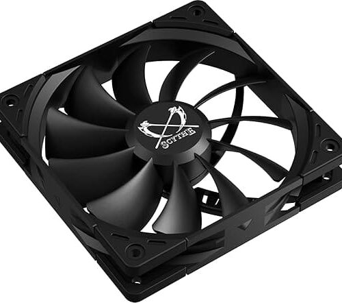 Scythe Kaze Flex II PWM Chassis Fan 120mm 90.28 CFM 2000 RPM - KFS1225FD20-P