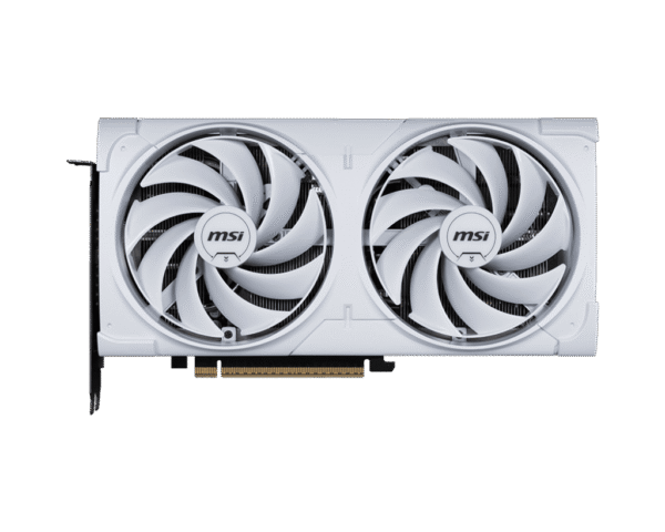 MSI GeForce RTX 5070 VENTUS 2X OC WHITE 12GB GDDR7 Graphics Card NVIDIA Blackwell PCIe 5.0 - RTX 5070 12G VENTUS 2X OC WHITE