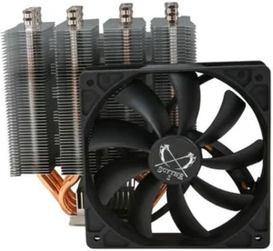 1 Scythe Mugen 3 CPU Cooler 6 Heat Pipes 120mm PWM Fan Intel LGA 1200 AMD AM3+ - SCMG-3000