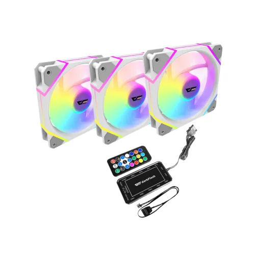 Darkflash DM12F 3-in-1 A-RGB Case Fans White