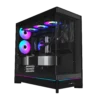MONTECH HS02 PRO Black ATX Mid-Tower Case Crystal Glass 360mm Radiator Support - HS02 Pro Black