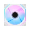 OCYPUS Gamma F12 ARGB PWM Chassis Fan 120mm 50 CFM 1.65mm H2O White - GAMMA-F12-WH1AM00X-GL