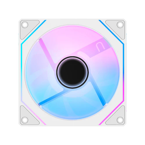 OCYPUS Gamma F12 ARGB PWM Chassis Fan 120mm 50 CFM 1.65mm H2O White - GAMMA-F12-WH1AM00X-GL