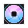 1 OCYPUS Gamma F12 ARGB Reverse Blade PWM Chassis Fan 120mm 50 CFM 1.65mm H2O Black - GAMMA-F12-BK1AM01X-GL