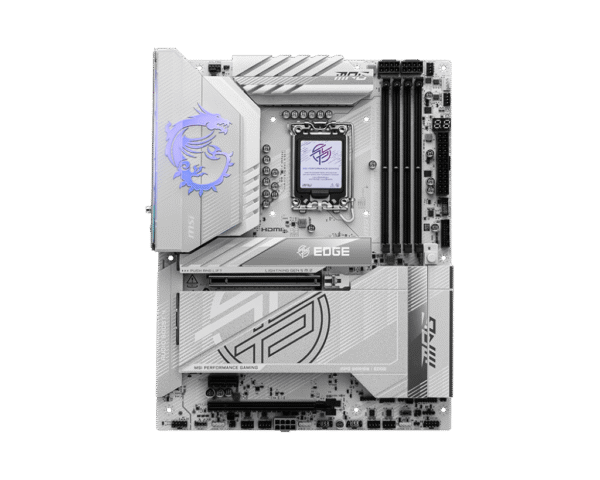 MSI MPG Z890 EDGE TI WIFI ATX Motherboard for Intel Core Ultra Series 2, DDR5 9200+ MT/s, Wi-Fi 7, Dual Thunderbolt 4, PCIe 5.0 M.2 - MPG Z890 EDGE TI WIFI