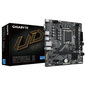 1000 GIGABYTE B760M-E Micro ATX Motherboard LGA1700 Intel B760 DDR5 PCIe 4.0 M.2 - GA-B760M-E