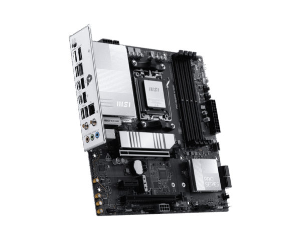 1024 (1) MSI PRO B850M-A WIFI AM5 DDR5 PCIe 5.0 Wi-Fi 7 mATX Motherboard - PRO B850M-A WIFI