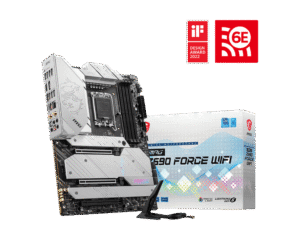1024 (1) MSI MPG Z690 FORCE WIFI Motherboard Intel Z690 LGA 1700 DDR5 192GB PCIe 5.0 Wi-Fi 6E ATX - MPG Z690 FORCE WIFI