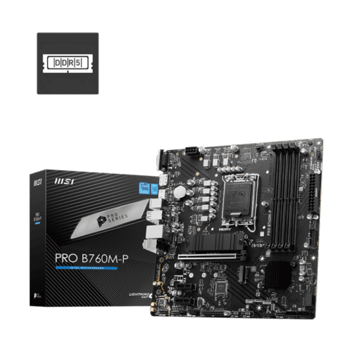 MSI PRO B760M-P Micro-ATX Motherboard - Intel B760 Chipset - MSI PRO B760M-P