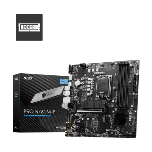 MSI PRO B760M-P Micro-ATX Motherboard - Intel B760 Chipset - MSI PRO B760M-P