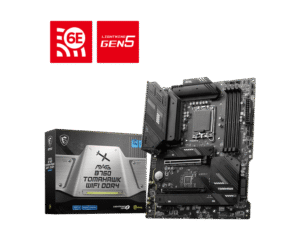 MSI MAG B760 TOMAHAWK WIFI DDR4 Motherboard Intel B760 LGA 1700 DDR4 128GB PCIe 5.0 Wi-Fi 6E HDMI DisplayPort ATX - MAG B760 TOMAHAWK WIFI DDR4