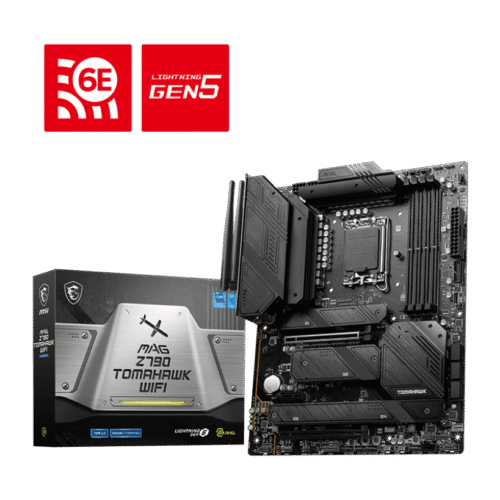 MSI MAG Z790 TOMAHAWK WIFI Motherboard Intel Z790 LGA 1700 DDR5 7200MHz Wi-Fi 6E - MAG Z790 TOMAHAWK WIFI
