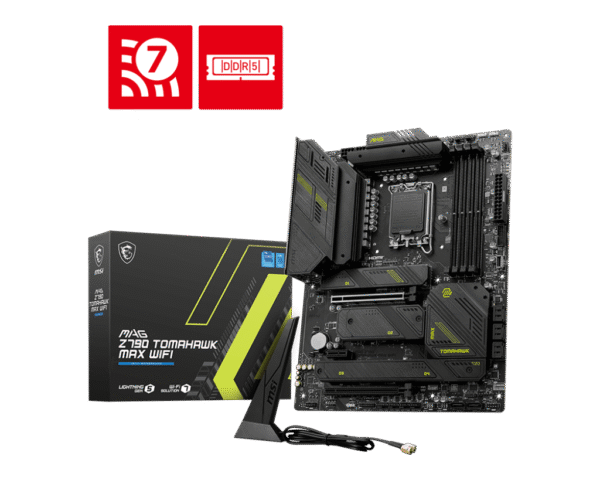 1024 (1) MSI MAG Z790 TOMAHAWK MAX WIFI Motherboard Intel Z790 LGA 1700 DDR5 7800MHz Wi-Fi 7 - MAG Z790 TOMAHAWK MAX WIFI