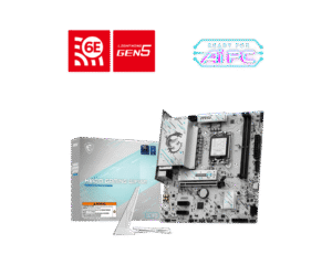 MSI H810M GAMING WIFI6E mATX Motherboard for Intel Core Ultra Series 2, DDR5 6400+ MT/s, Wi-Fi 6E, PCIe 5.0, USB 20G Type-C - H810M GAMING WIFI6E