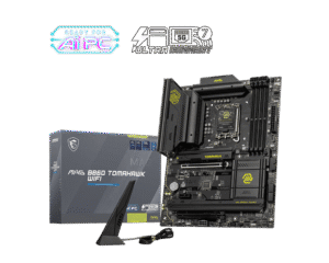 MSI MAG B860 TOMAHAWK WIFI ATX Motherboard for Intel Core Ultra Series 2, DDR5 9200+ MT/s, Wi-Fi 7, Thunderbolt 4, PCIe 5.0 M.2 - MAG B860 TOMAHAWK WIFI