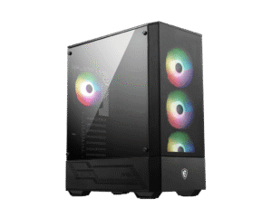 MSI MAG FORGE 112R Mid-Tower Gaming Case ATX Micro-ATX Mini-ITX Tempered Glass ARGB - MAG FORGE 112R