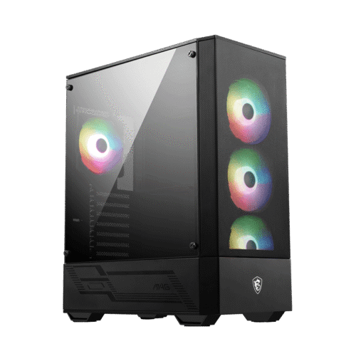 MSI MAG FORGE 112R Mid-Tower Gaming Case ATX Micro-ATX Mini-ITX Tempered Glass ARGB - MAG FORGE 112R