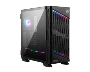 MSI MPG VELOX 100P AIRFLOW Mid-Tower Gaming Case ATX Micro-ATX Mini-ITX Tempered Glass ARGB - MPG VELOX 100P AIRFLOW