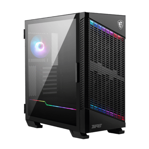MSI MPG VELOX 100P AIRFLOW Mid-Tower Gaming Case ATX Micro-ATX Mini-ITX Tempered Glass ARGB - MPG VELOX 100P AIRFLOW