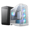 MSI MAG PANO M100R PZ WHITE Micro-ATX Gaming Case Micro-ATX Mini-ITX Tempered Glass ARGB - MAG PANO M100R PZ WHITE