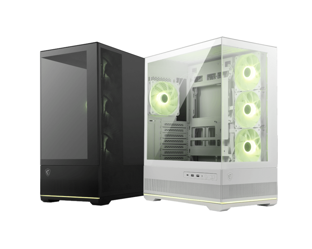 MSI MAG PANO 110R PZ Mid-Tower Gaming Case ATX Micro-ATX  Mini-ITX Tempered Glass ARGB MAG PANO 110R PZ