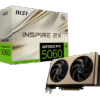 1024 MSI GeForce RTX 5060 INSPIRE 2X OC 8GB GDDR7 Graphics Card NVIDIA Blackwell PCIe 5.0 - RTX 5060 8G INSPIRE 2X OC