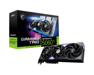 MSI GeForce RTX 5060 Ti GAMING TRIO OC 8GB GDDR7 Graphics Card NVIDIA Blackwell PCIe 5.0 - RTX 5060 TI 8G GAMING TRIO OC