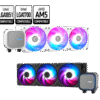 MSI MAG CoreLiquid A13 360 White 360mm AIO Liquid Cooler for Intel LGA 1851/1700 and AMD AM5/AM4, ARGB GEN2 Lighting - MAG CORELIQUID A13 360 WHITE