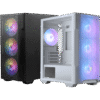 1024 (2) MSI MAG FORGE M100R WHITEMSI MAG FORGE M100R WHITE Micro-ATX Gaming Case Micro-ATX Mini-ITX Tempered Glass ARGB - MAG FORGE M100R WHITE