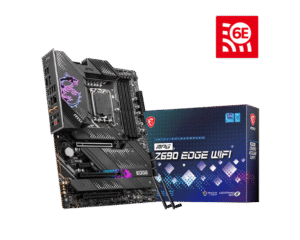 1024 MSI MPG Z690 EDGE WIFI Motherboard Intel Z690 LGA 1700 DDR5 192GB PCIe 5.0 Wi-Fi 6E ATX - MPG Z690 EDGE WIFI