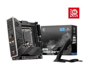 1024 MSI MEG Z690I UNIFY Motherboard Intel Z690 LGA 1700 DDR5 96GB PCIe 4.0 Thunderbolt 4 Wi-Fi 6E Mini-ITX - MEG Z690I UNIFY